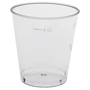 Snapsglas plast 4CL 1000stk