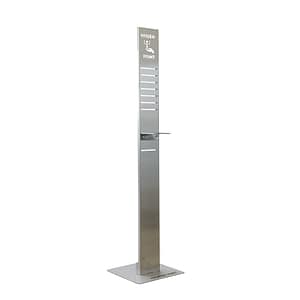 Stander  dispenser, rustfri x2